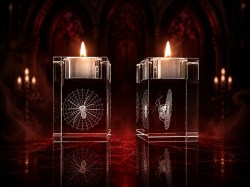 strahlend, LEDs, glasbild, geschenkidee, fotogeschenk, GLASFOTO.COM